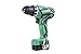 Hitachi DS10DFL2 12-Volt Peak Cordless Lithium Ion Compact Drill Driver Kit (Lifetime Tool Warranty)