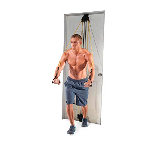 Gold's Gym Home Gym Total Body Resistance Training Exercise Program Door Attached - Thumbnail 3