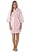 Lightweight Knee Length Waffle Kimono Bridesmaids Spa Robe