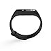 PINHEN Band Compatible with Xiaomi Mi Band 2 - Replacement Soft Sport Wristband Strap Bracelet Compatible with Xiaomi Mi Band 2 Smart Watch (Silicone Black)