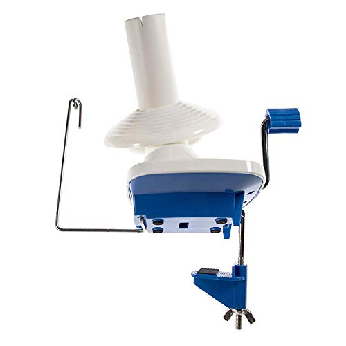 Yarn Ball Winder, Hand-Operated Yarn Ball Winder Swift Yarn Winder for Swift Yarn Fiber String Ball (Medium)
