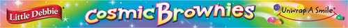 LITTLE DEBBIE COSMIC BROWNIES, 6 INDIVIDUALLY WRAPPED COOKIES, 13.1 OZ BOX, PACK OF 0NE (1)