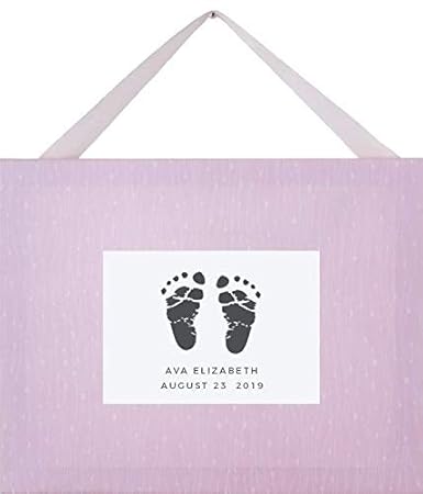 baby footprint canvas kit