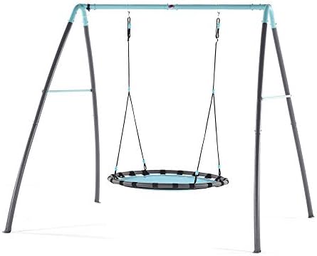 Plum Premium Metal Nest Swing Set with 