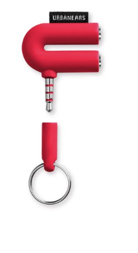 UrbanEars Slussen DJ Adapter Tomato, One Size