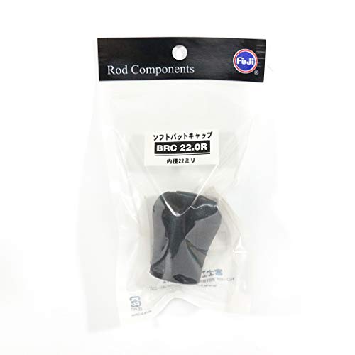 富士工業(FUJI KOGYO) Fuji バットアクセサリー ソフトバットキャップ ブラック BRC22.0R
