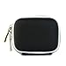 BIRUGEAR Black Bluetooth Headset Pouch Case for Jabra BT125 BT135 BT160 BT185 BT2040 BT3010 BT350 BT5010, Nokia BH-900 BH-803 BH-800 BH-703 BH-700 BH-602 BH-302 BH-211 BH-202 BH-208 BH-201 HS-26W