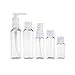 Travel Bottle Set - Refillable - TSA/Airline Approved - 8 Bottles and 9 Jars - 3 Tools (Pipette, Funnel and Mini Spatula) - for Downsized Portions of Your Favorite Cosmetics, Lotions and Creams