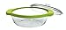 Anchor Hocking TrueFit Bakeware Glass Casserole Dish with Cover and Storage Lid, Green, 3-Piece Set