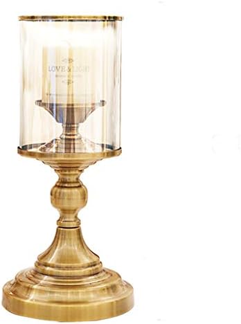 LF stores Candlestick Aromatherapy Table Candlestick Candlestick European Ornaments Light Luxury Metal Candle Holders Candle Holders (Color : A)