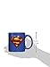 ICUP DC Superman Embossed Logo Ceramic Mug, 20 oz