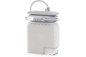 Lopnord Travel Cord Organizer Compatible with Apple MacBook Charger, Protective Case for Magsafe USB C Power Adapter 61W 60W Mac Charging Cable Management Cord Winder MacBook Pro Accessories