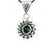 Weave Got Maille Teal Whirlybird Chain Necklace Kit with Swarovski Crystal