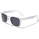 Retro Rewind Classic Polarized Sunglasses, White