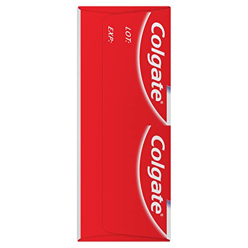 COLGATE BAKING SODA & PEROXIDE TOOTHPASTE – WHITENS TEETH, FIGHTS CAVITIES & REMOVES STAINS, BRISK MINT, 6 OUNCE (PACK OF 2)