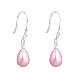8-9MM Cultured Pearl drop Earring For Women Dangling Earrings