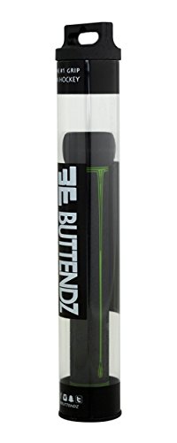 Buttendz Flux Z Hockey Stick Replacement Grip (Black/Green Drip)
