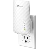 TP-Link AC750 Dual Band WiFi Range Extender, Repeater, Access Point w/Mini Housing Design, Extends WiFi to Smart Home & Alexa Devices (RE200)