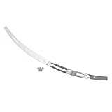 Areyourshop Chrome Metal Slotted Windshield Trim For 2014-16 Harley Touring Bagger Batwing