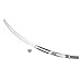 Areyourshop Chrome Metal Slotted Windshield Trim For 2014-Up Harley Touring Bagger Batwing