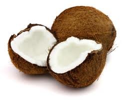Fresh Coconuts Set of 3 by Tropical Importers - Moist Milky Sweet Nutty Flavor, Year-Round Availability