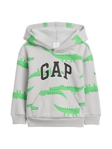 GAP Baby Boys Playtime Favorites Logo Pullover Hoodie Hooded Sweatshirt Trek Gr…