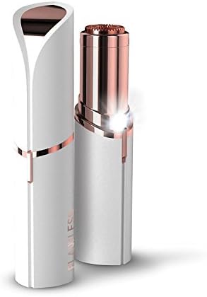 Flawless Finishing Touch Painless Hair Remover For Women's Facial Hair (Battery Not Included)