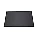 Pet Food Mat for Dogs and Cats Premium Grade Black Silicone Easy to Clean Indoor and Outdoor Use, 23.5 x .4 x 15.5 Inches