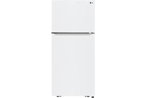 LG LTCS20020W 20.2 Cu. Ft. Top-Freezer Refrigerator - White