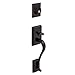 Schlage F58 ADD 505 Addison Exterior Handleset with Deadbolt, Aged Bronze (Exterior Half Only)
