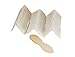 Perfect Stix Wooden Craft Stick/Plain Taster Ice Cream Paddle Spoon, Paper Wrapped, 3