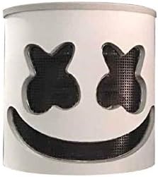 FansIn Led DJ Mask, DJ Marshmello Mask for Kids Adults Music Party Cosplay Costume Bar Face Mask