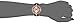 Burgi Swarovski Crystal Studded Watch - 4 Genuine Diamond Markers, See Through and Sunray Dial On Black Satin Over Leather Women’s Watch - BUR104