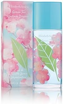 – Green Tea Sakura Blossom – Eau de Toilette Femme Vaporisateur – Senteur Fraîche & Fruitée
