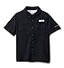 Columbia Boys Tamiami Short Sleeve Shirt, Black, Smallthumb 1
