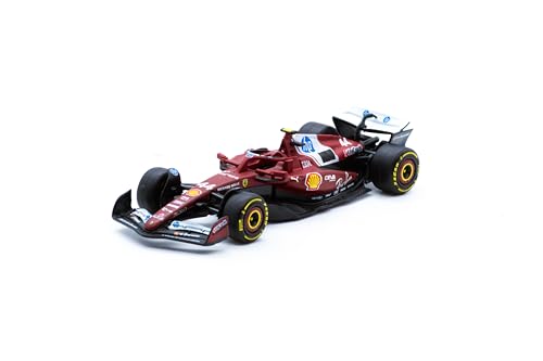 Bburago - F1 Ferrari SF-25#44 Lewis Hamilton 2025, 1:64 Scale diecast car, Detailed Formula 1 single-seater replica, Official Ferrari License, Collection blister, Recommended Age 14+ years