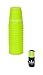 Trademark Innovations Quick Stack Cups - Speed Training Sports Stacking Cups With Carry Bag - Set of 12 (Green)