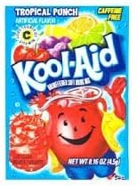 Kool Aid Tropical Punch Unsweetened Drink Mix 12 Packet