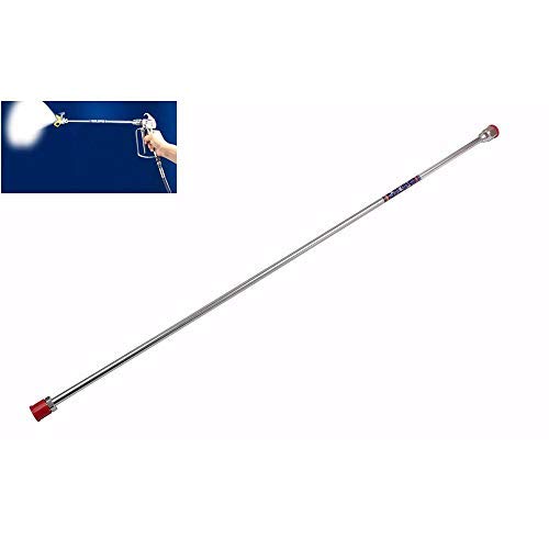 eTekGo Airless Paint Sprayer Spray Gun Tip Extension Pole Rod (150cm