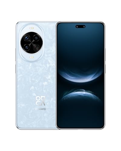 HUAWEI Nova 14 Pro Smartphone, Ultra Chroma-camera, Dubbele 50 MP-camera aan de voorzijde Ultra Portret met AI-bediening, 100 W HUAWEI SuperCharge-Turbo, 6,78 Quad-curved display, Kristalblauw