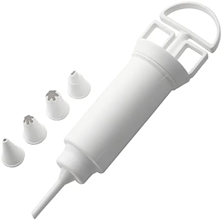 PEDRINI decorating icing pump with nozzles assorted colors