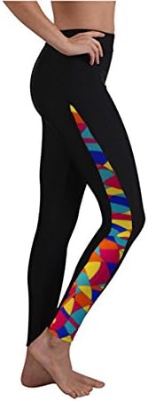Women's Swim Tights Elastic Leggings Long Swimming Pants Floral-3 L