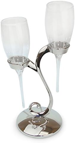 Sparkls Champagne Glass Wedding Toasting Flutes