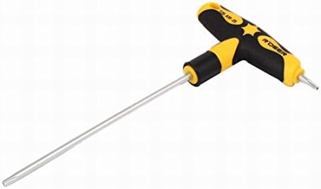 Ugtell T25 T-Handle Torx Security Torque Star Key CR-V Alloy Steel Screwdriver Wrench