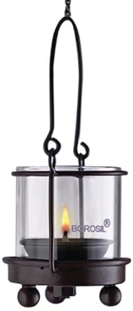 Borosil Hanging Diya Lights (Small, Set of 2)