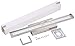 Cloudy Bay LED Bathroom Vanity Light,24 inch 4000K Cool White Bath Bar Fixture,20W 1000lm Dimmable,Brushed Nickel