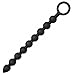 Master Series Pathicus Nine Bulb Silicone Anal Beads, Black (ad451)