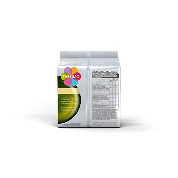 TASSIMO Jacobs Cappuccino Classico Kaffeepads - 10 Packungen (80 Getränke – Bild 4
