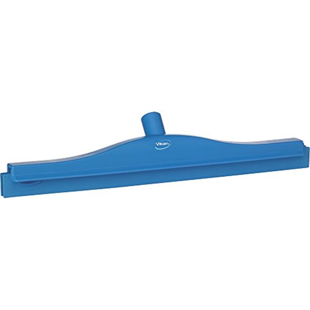 Vikan Squeegee,Ultra Hygiene,Dbl Blade,20",PP/RB,BL, 7713, Blue