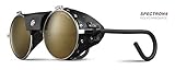 Vermont Classic Sunglasses: Chrome/Black with Spectron 4 Lenses